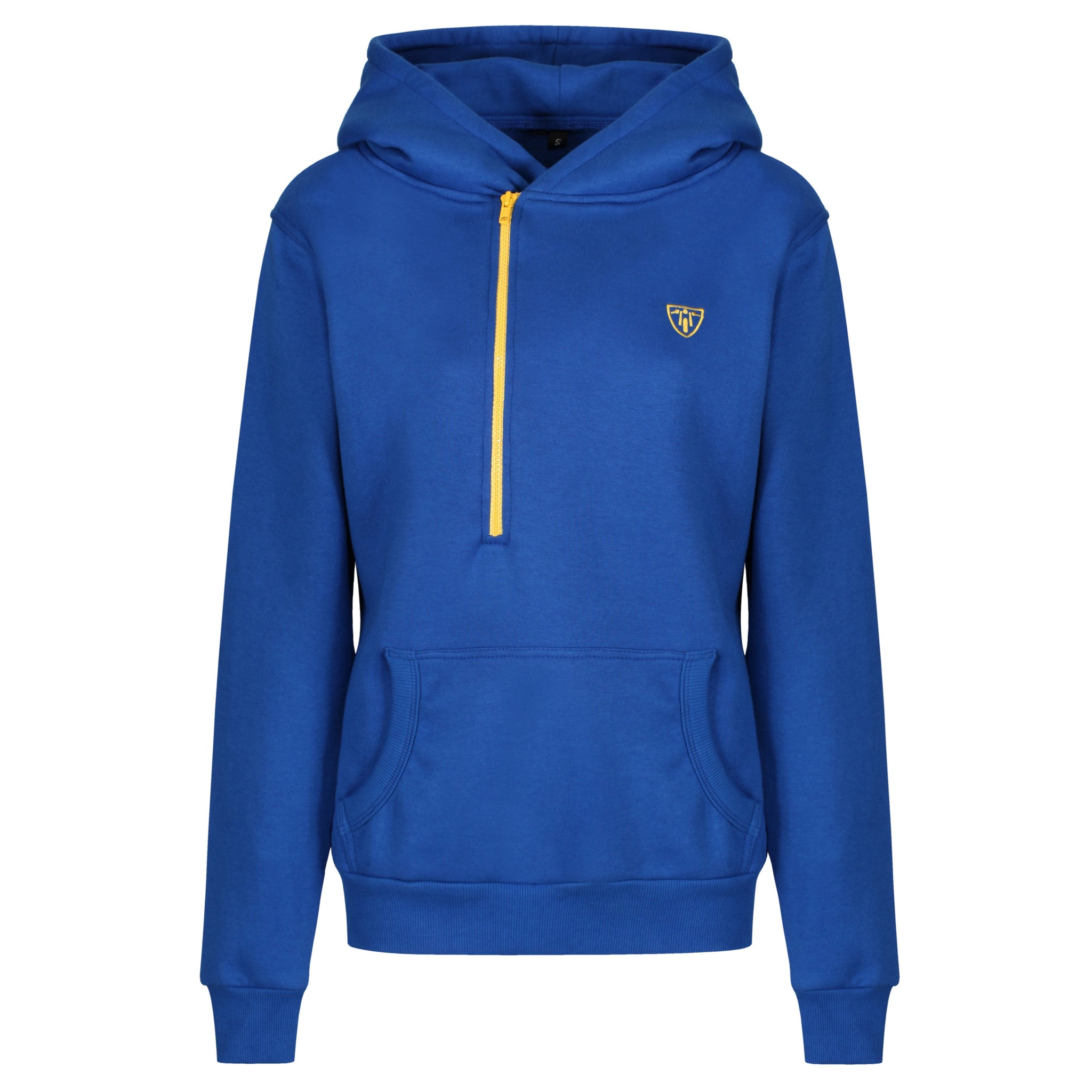 Helmet Hoodie Blue/Yellow – MotoGirl Ltd