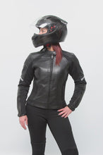 Load and play video in Gallery viewer, Fiona Black Leather Jacket
