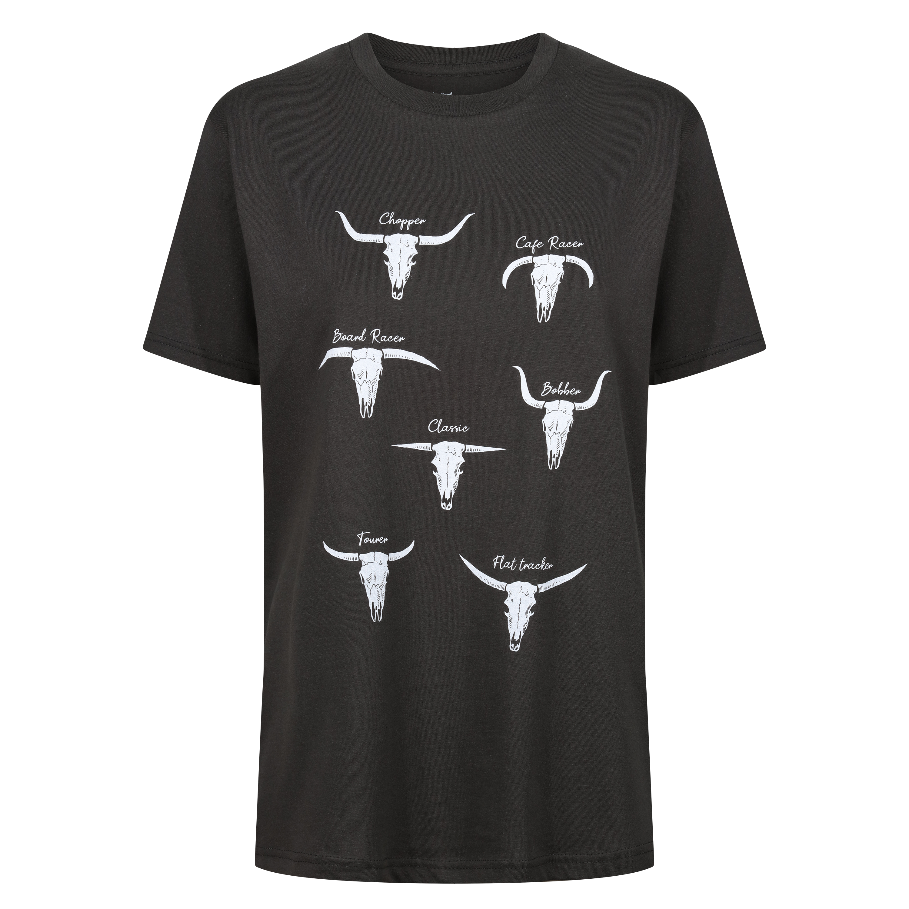 Bull Types (Dark Charcoal) - MotoGirl Ltd