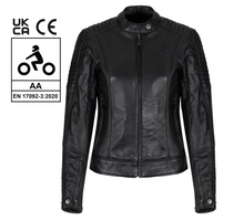 Load image into Gallery viewer, Valerie Black Leather Jacket
