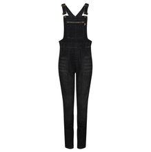 Load image into Gallery viewer, Daisy Black Dungaree
