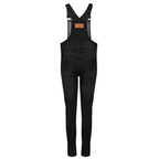 Daisy Black Dungaree - MotoGirl Ltd