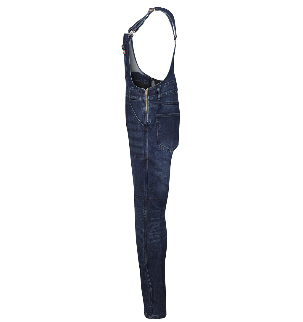 Daisy Blue Dungaree - MotoGirl Ltd