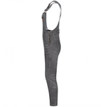 Daisy Grey Dungaree - MotoGirl Ltd