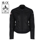 Jodie Summer Jacket (Black) - MotoGirl Ltd