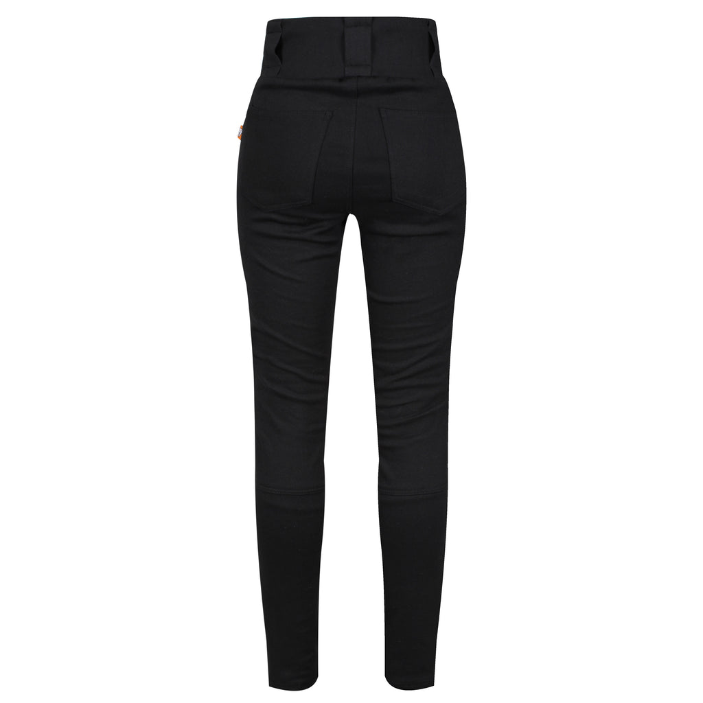 Ribbed Knee Leggings - MotoGirl Ltd