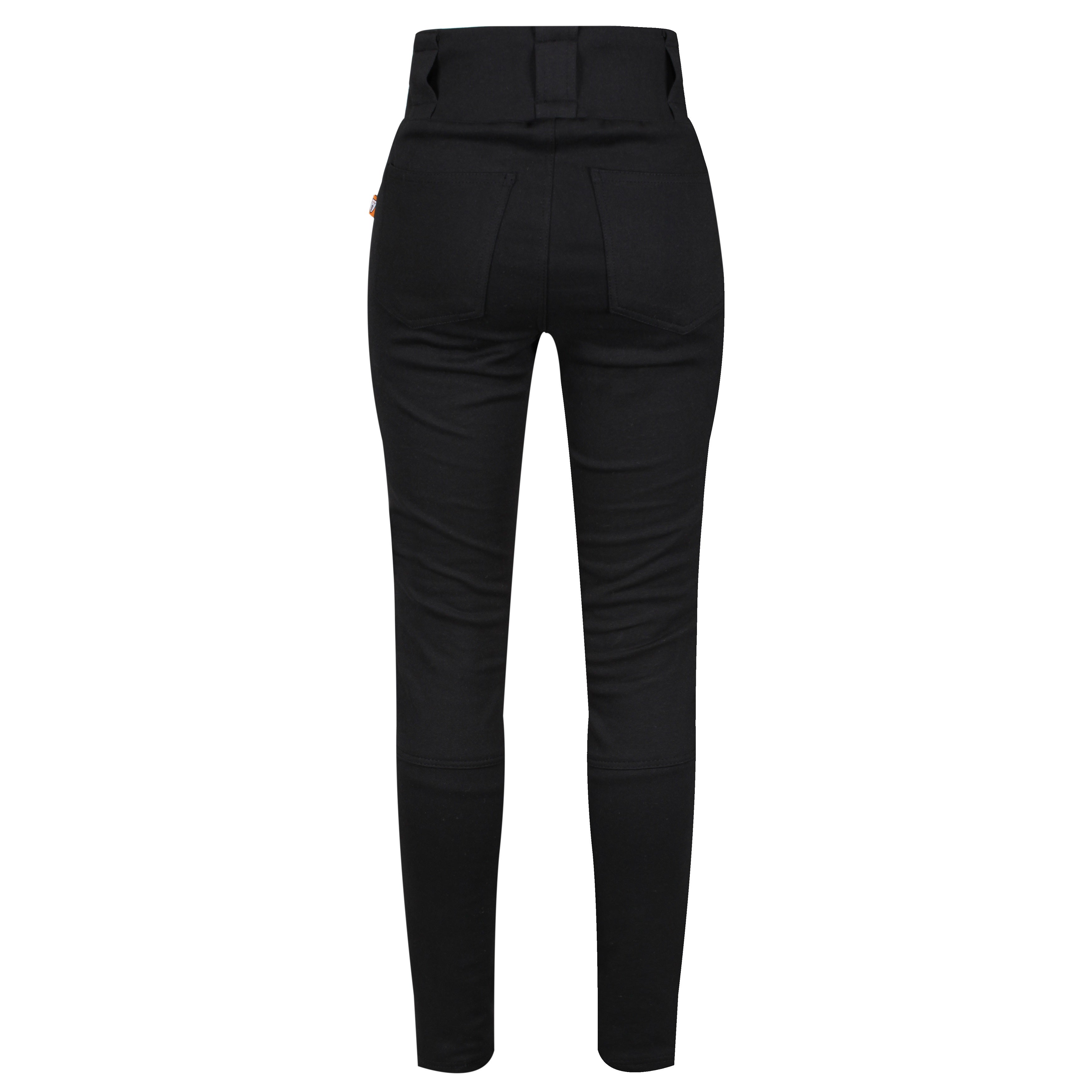 Ribbed Knee Leggings - MotoGirl Ltd