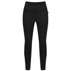 Ribbed Knee Leggings - MotoGirl Ltd