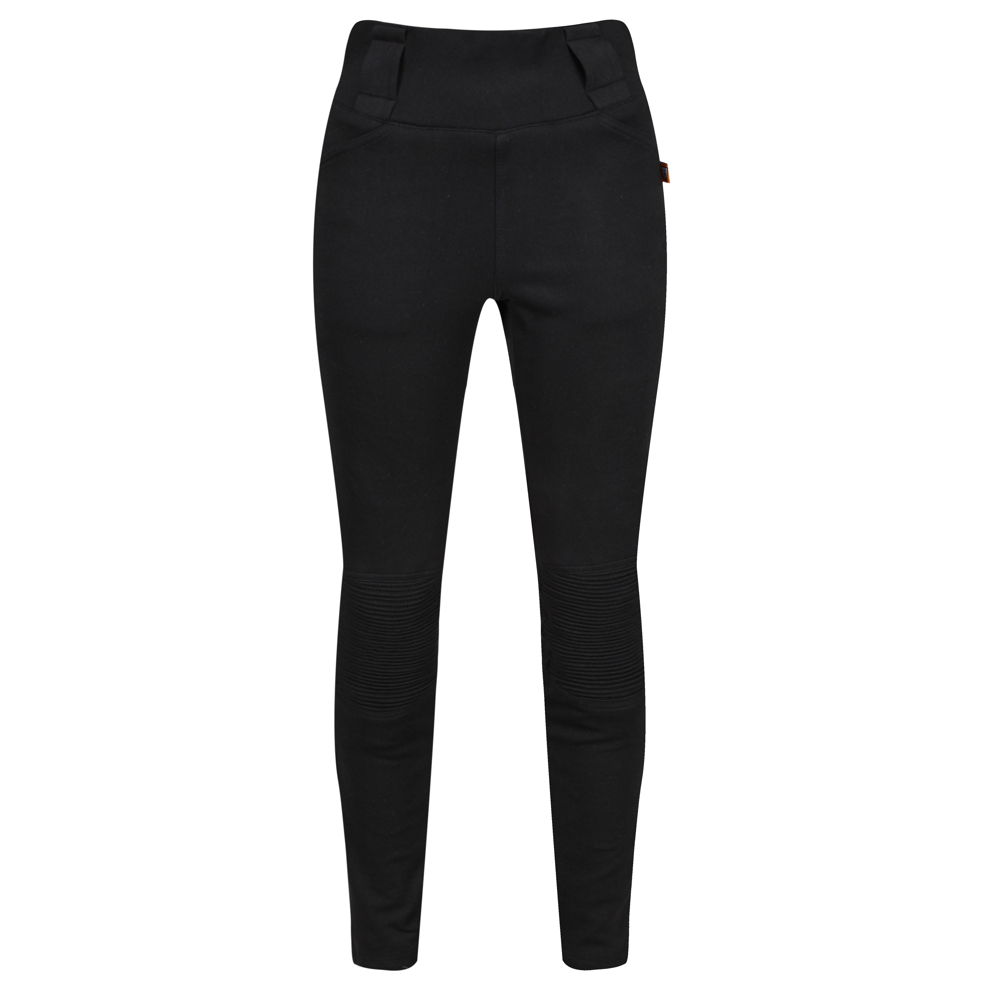 Ribbed Knee Leggings - MotoGirl Ltd
