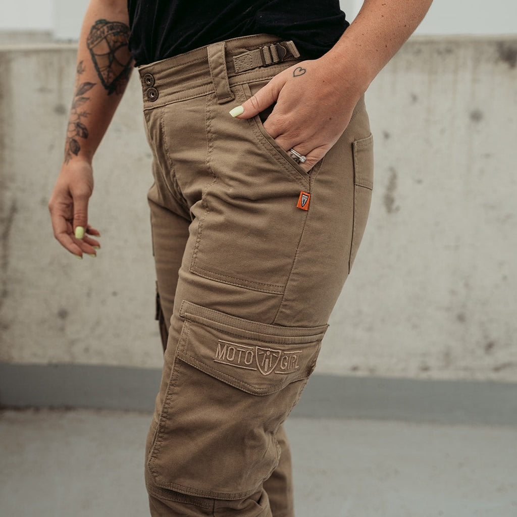 Lara Cargo Beige Trousers