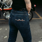 Ellie Blue Jeans - MotoGirl Ltd
