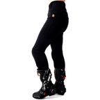 Ribbed Knee Leggings - MotoGirl Ltd