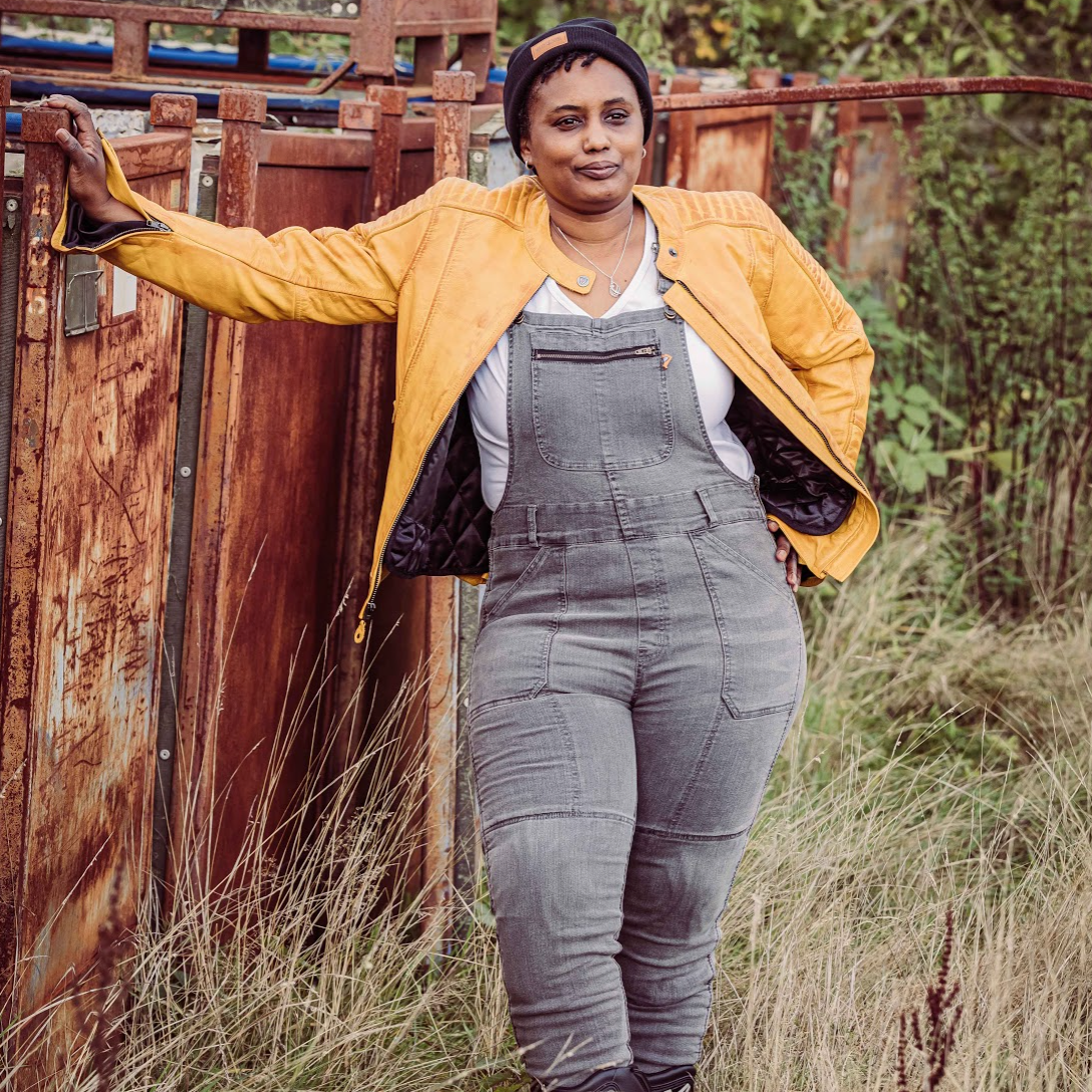 Valerie Yellow Leather Jacket - MotoGirl Ltd