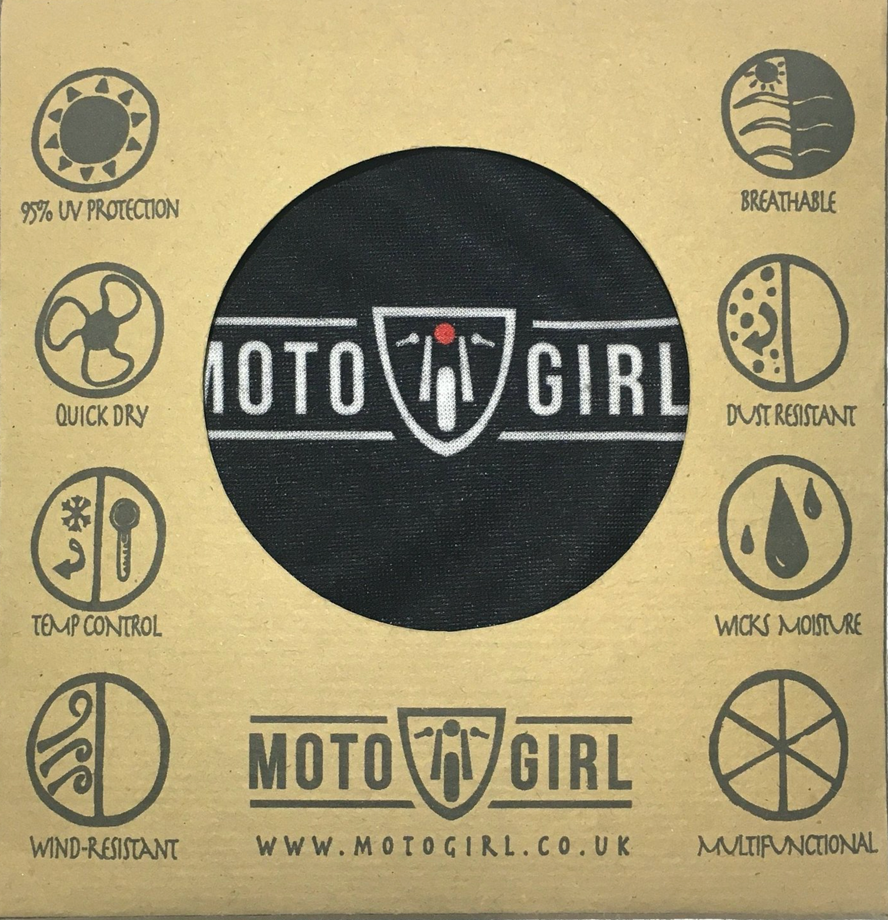 MotoGirl Neck Tube - MotoGirl Ltd